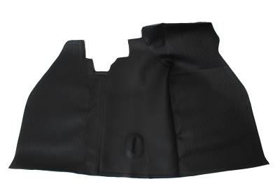 West Coast Metric - FLOOR MAT SET, 2 PIECE FRONT & REAR, BLACK RUBBER, BUG 1968-72 - Image 2
