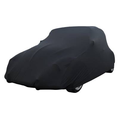 CAR COVER, INDOOR, FORM FIT MICROSOFT BLACK MATERIAL, BUG SEDAN 1946-77