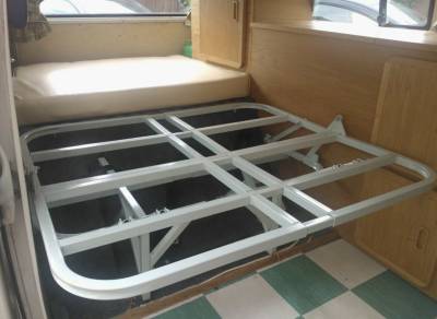 ROCK N' ROLL BED KIT, TURN YOUR REAR SEAT INTO A FOLD OUT BED, FITS BUS 1955-79 - Image 2