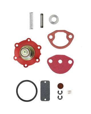 FUEL PUMP REBUILD KIT, 40 H.P (With Screw Style Fittings) BUG, BUS & GHIA 1961-65 (Also compatible with Pierburg Pumps)