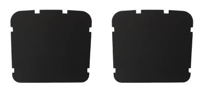 FRONT SEAT BACK SUPPORT, PAPERBOARD LEFT & RIGHT, BUG 1956-64 (Covers Back of Seat And Helps Seat Cover Contour)