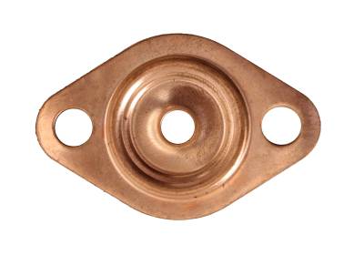 GASKET, PRE HEAT PIPE, WITH SMALL HOLE, BUG & GHIA 1972-73