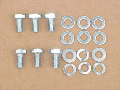 MOUNTING HARDWARE, TOP FRAME TO BODY, BUG CONV. 1972-79