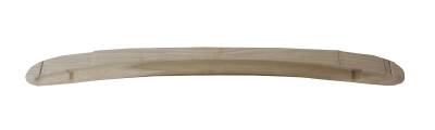 West Coast Metric - HEADER BOW, ABOVE FRONT WINDOW, WOOD, BUG CONV. 1968-72 *MADE IN USA* - Image 2