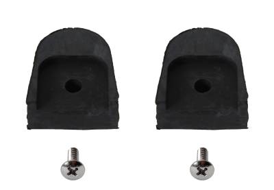 STOP, CONVERTIBLE TOP FRAME, SET OF 2 WITH SCREWS, GHIA CONV. 1958-69 *MADE BY WCM* (1969 up to VIN 149431007)