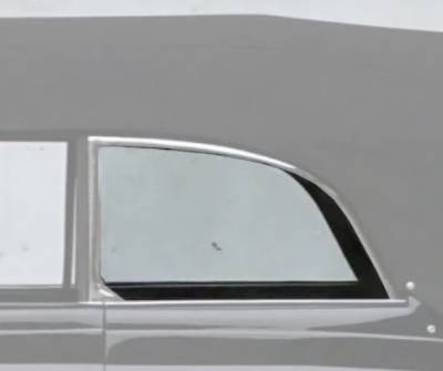 GLASS, QUARTER WINDOW,  LEFT OR RIGHT, BUG CONV. 1950-64 (Call or Email to Order)