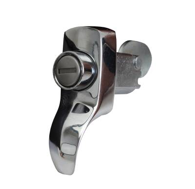 ENGINE DECK LID HANDLE LOCK WITH KEYS, 3 HOLE, BUG 1967-71, BUS 1967 ***HELLA, LAST 1***