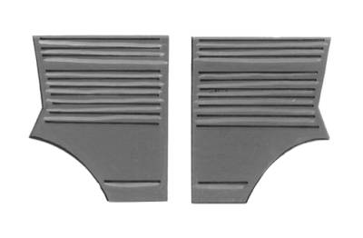 PANELS, REAR SIDE CARGO/ LUGGAGE AREA, WHITE, BUS 1972-79