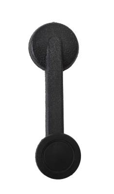 WINDOW CRANK HANDLE, BLACK, BUG & GHIA 1968-74, BUS 1968-79, TYPE 3 1968-73