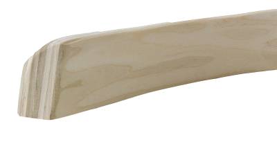 West Coast Metric - REAR TACKSTRIP, BODY BASE, 2 PIECE WOOD, GHIA CONV. 1958-67 1/2 (Up to VIN# 147610909) *MADE IN USA* - Image 2
