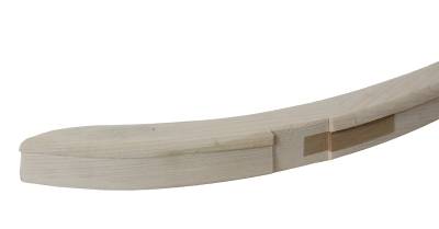 West Coast Metric - TOP BOW, ABOVE REAR WINDOW, WOOD, BUG CONV. 1958-64 *MADE IN USA* - Image 2