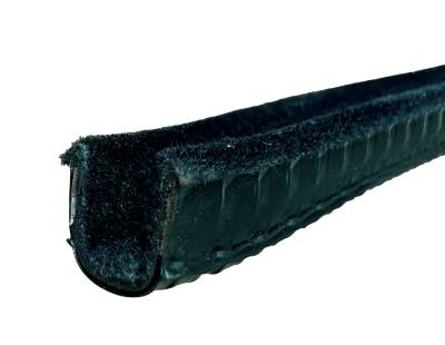 West Coast Metric - WINDOW FELT CHANNEL, LEFT & RIGHT, 33.5" OEM STYLE, BUG CONVERTIBLE 1953-79 *MADE BY WCM* - Image 2
