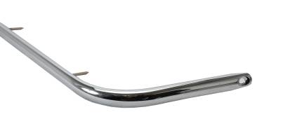 West Coast Metric - TOP CHROME MOLDING KIT, BELOW AND ABOVE REAR WINDOW & FRONT HEADER BOW TRIM WITH NAILS, BUG CONV. 1950-60 1/2 (1960 up to VIN # 2533099) *MADE BY WCM* - Image 3
