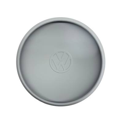 West Coast Metric - HUBCAP, PRIMERED HUB CAP WITH LOGO, BUG 50-65, GHIA 56-65, BUS 50-71, THING 73-74 - Image 2